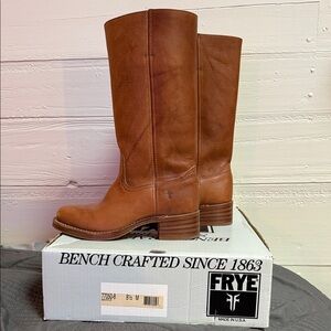 Frye Women's Brown Leather campus